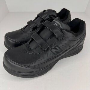 New Balance Mens MW577VK Black 577 V1 Hook And Loop Size 11.5 EEEE Walking Shoes